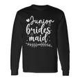 Cute Junior Bridesmaid Wedding Junior Bridesmaid Party Long Sleeve T-Shirt Gifts ideas