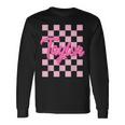 Cute Pink Taylor First Name Personalized Birthday Long Sleeve T-Shirt Gifts ideas