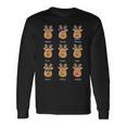 Cute Rudolph The Red Nose Reindeer Christmas Long Sleeve T-Shirt Gifts ideas