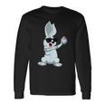 Dabbing Easter Bunny Easter Dab Dance Easter Bunny Langarmshirts Geschenkideen