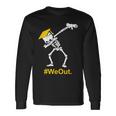 Dabbing Skeleton Graduation Graduate Weout Long Sleeve T-Shirt Gifts ideas