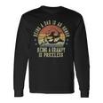 Being A Dad Is An Honor Being A Grampy Is Priceless Grampy Long Sleeve T-Shirt Gifts ideas