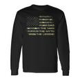 Dad The Man The Myth The Legend Fathers Day Camo Us Flag Long Sleeve T-Shirt Gifts ideas