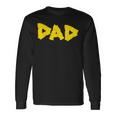 Dad Papa Fathers Day 2024 Tape Style Long Sleeve T-Shirt Gifts ideas