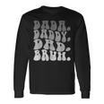 Dada Daddy Dad Bruh Lustiger Ehemann Papaatertag Herren Langarmshirts Geschenkideen