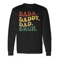 Dada Daddy Dad Bruhatertag Junge Papa Ehemannaterschaft Langarmshirts Geschenkideen