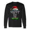 Daddy Elf Family Matching Christmas Long Sleeve T-Shirt Gifts ideas