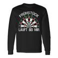 Dart Breakfast 26 Breakfast Fun Darts Langarmshirts Geschenkideen