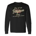 'Das Ist Ein Bergmann Ding' This Is A Miner Ding German Langarmshirts Geschenkideen