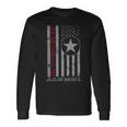 Dd214 Alumni American Flag Vintage Veteran Long Sleeve T-Shirt Gifts ideas