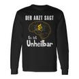 Der Arzt Sagt Es Ist Unheilbar Cyclist Langarmshirts Geschenkideen