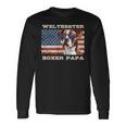 Deutscher Boxer Weltbester Boxer Papa Boxer Hundepapa Langarmshirts Geschenkideen