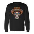 Dia De Los Muertos Carnival Mexican Head Sugar Skull Langarmshirts Geschenkideen