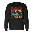 Día Del Padre Marido Papá Dj Leyenda Dj Disco Jockey Música Camiseta de manga larga Ideas de regalos