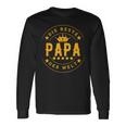 Die Beste Papa Der Welt 2024Atertagintage Geschenkideen Langarmshirts Geschenkideen