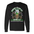 Dieser Jäger Ist 70 Jahre Old 70Th Birthday Hunter S Langarmshirts Geschenkideen