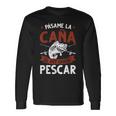 Divertido Pescador Fishing Regalo El Rey Quiere Pescar Camiseta de manga larga Ideas de regalos