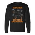 Dobermans Superior German Engineering Long Sleeve T-Shirt Gifts ideas
