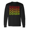 Doner Kebab Retro Langarmshirts Geschenkideen