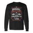 Driscoll Blood Runs Through My Veins Vintage Family Name Long Sleeve T-Shirt Gifts ideas