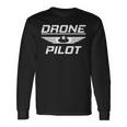 Drone Drone Pilot Quadcopter Drone Langarmshirts Geschenkideen