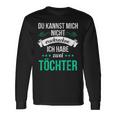 Du Kannst Mich Nicht Erschreckcken Ich Habe Zwei Töchter Idea Y Langarmshirts Geschenkideen