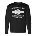 Dysautonomia Faint Alert Vasovagal Syncope Awareness Pots Long Sleeve T-Shirt Gifts ideas