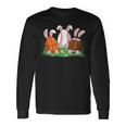 Easter Boys Baseball Basketball Football Bunny Eggs Long Sleeve T-Shirt Gifts ideas