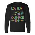 Easter Egg Hunt Champion Dad Pregnancy Announcement Long Sleeve T-Shirt Gifts ideas