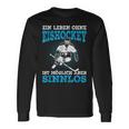 Ein Leben Ohne Eishockey Slogan Ice Hockey Player Langarmshirts Geschenkideen