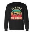 El Mejor Padre Del Mundo Regalo El Día Del Padre Camiseta de manga larga Ideas de regalos