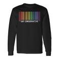 Election Gay Republican Conservative Barcode Long Sleeve T-Shirt Gifts ideas