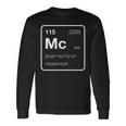 Element 115 Moscovium Periodic Table Long Sleeve T-Shirt Gifts ideas