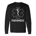 Ems Emt Paramedic Thin Line Emt Ems Patriotic Long Sleeve T-Shirt Gifts ideas