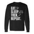 Essen Sleeep Tren Repeat Gym Trenbolon Langarmshirts Geschenkideen