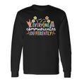 Everyone Communicates Differentely Aba Therapist Aba Therapy Long Sleeve T-Shirt Gifts ideas