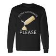 Extra Mayonnaise Please Vintage Food Lover Long Sleeve T-Shirt Gifts ideas