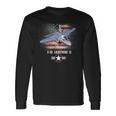 F-35 Lightning 2 Us Flag Proud Air Force Military Veteran Long Sleeve T-Shirt Gifts ideas