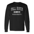 Fall River Massachusetts Ma Vintage Established Sports Long Sleeve T-Shirt Gifts ideas