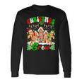 Family Christmas Crew Cookie Gingerbread Xmas Lights Long Sleeve T-Shirt Gifts ideas