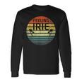 Feeling Irie Retro Sunset Jamaica Reggae Rasta Long Sleeve T-Shirt Gifts ideas