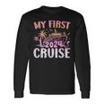 My First Cruise 2024 Vacation Matching Family Cruise Ship Long Sleeve T-Shirt Gifts ideas