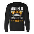 Fischen & Bier Darum Bin Ich Hier Fischen Langarmshirts Geschenkideen