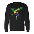 Flag Brazil Capoeira S Langarmshirts Geschenkideen