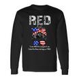 On Friday We Wear Red Military Support Troops Long Sleeve T-Shirt Gifts ideas