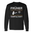 Früher War Ich Sparsam Schützenverein Sportschützenverein S Langarmshirts Geschenkideen