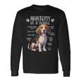 Beagle Anatomy Of A Beagle Dog Owner Cute Pet Lover Long Sleeve T-Shirt Gifts ideas