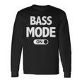 Choir Music Lover Singing Nerd Bass S Long Sleeve T-Shirt Gifts ideas