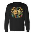 Cinco De Mayo Taco Avocado Mexican Party Let's Fiesta Long Sleeve T-Shirt Gifts ideas