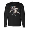 Cow Astronaut In Space Long Sleeve T-Shirt Gifts ideas